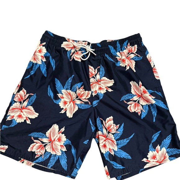 Old Navy Floral Men's Swim Shorts - Picture 1 of 7